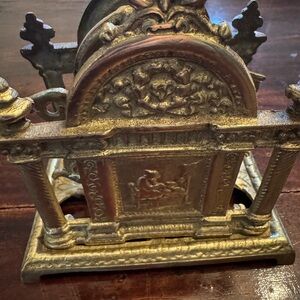 Antique Gold Decorative Bookend